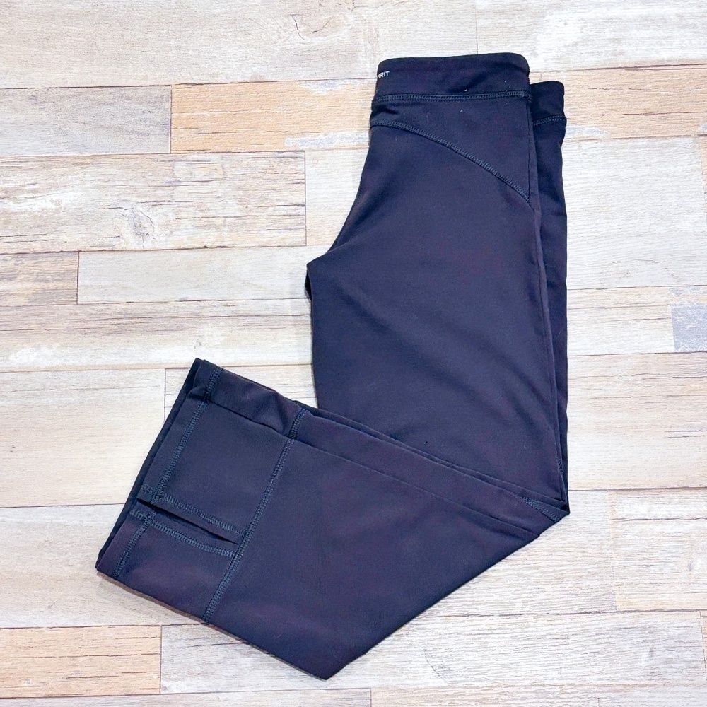 LA SENZA Brown legging with wide leg | Yoga capri pants | Y2K | X-Small